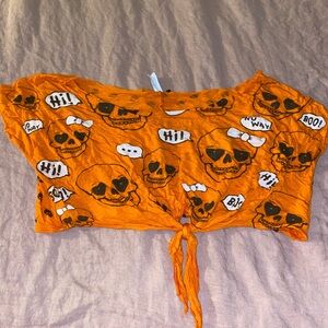 Halloween Sz.S. Crop Top